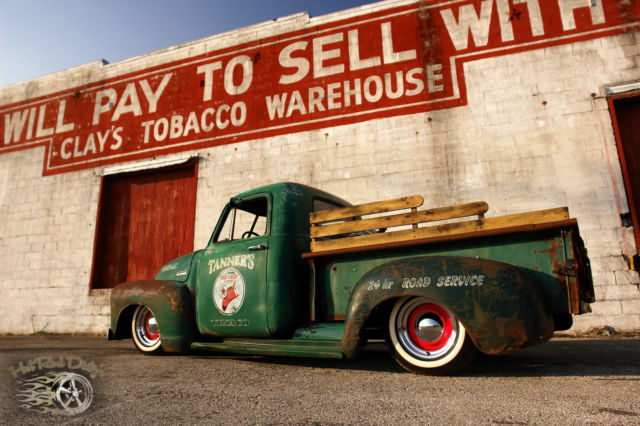 1952 Chevrolet C-10 Patina Lowered Pickup Truck - photo 10