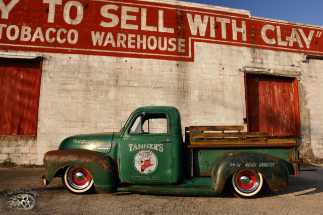 1952 Chevrolet C-10 Patina Lowered Pickup Truck - photo 11