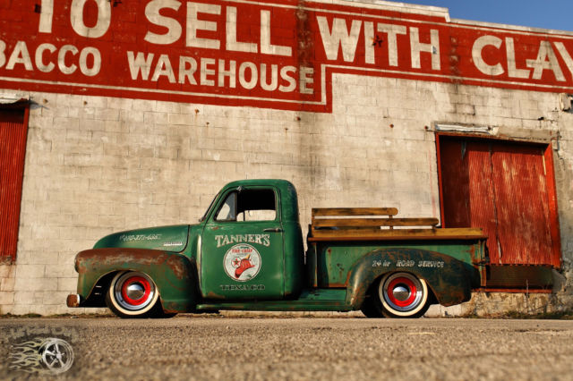 1952 Chevrolet C-10 Patina Lowered Pickup Truck - photo 4