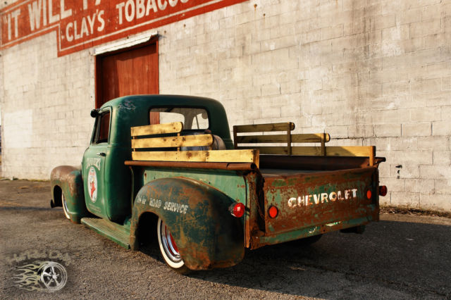 1952 Chevrolet C-10 Patina Lowered Pickup Truck - photo 9