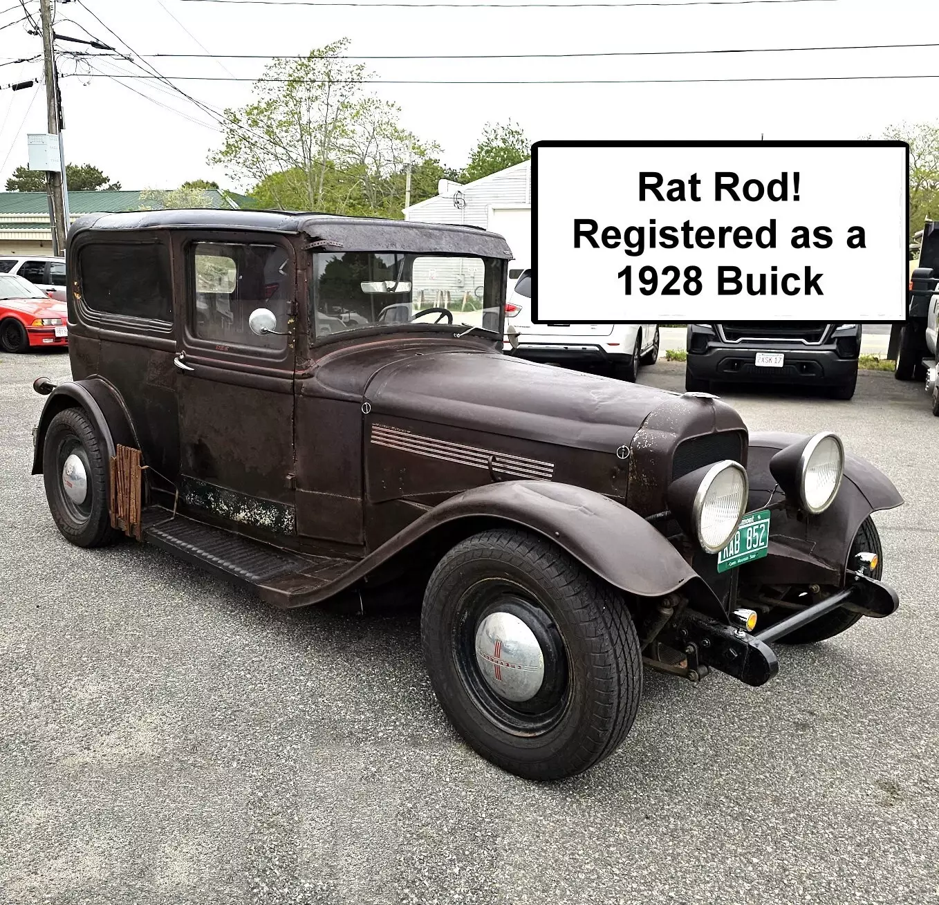 Rat Rod! Registered As a 1928 Buick Sedan/Coupe/Roadster 1928 Buick Rat Rod