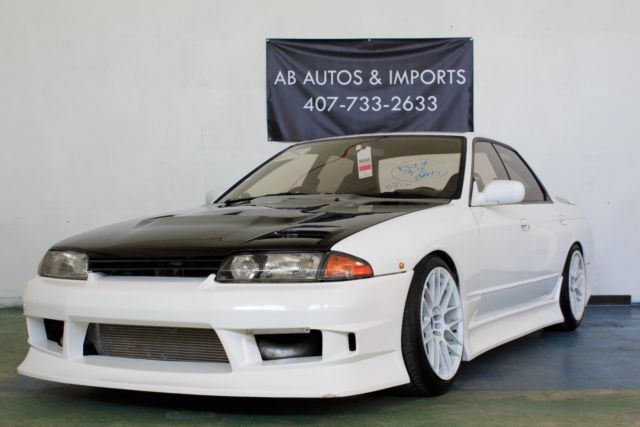 RB25 swap! TD06 turbo! 400 WHP! 100% Legally imported and titled! 1989 Nissan GT-R Skyline GTS-T
