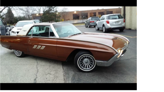 Ready for Body and Paint. NO AC although the vents are there 1963 Ford Thunderbird