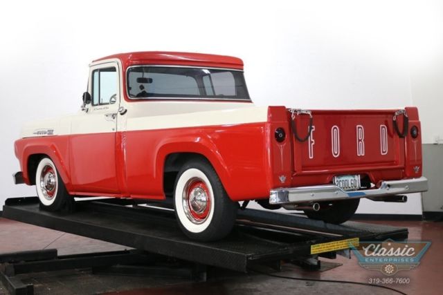 1960 Ford F-100 Arizona truck that is solid straight and clean - photo 8