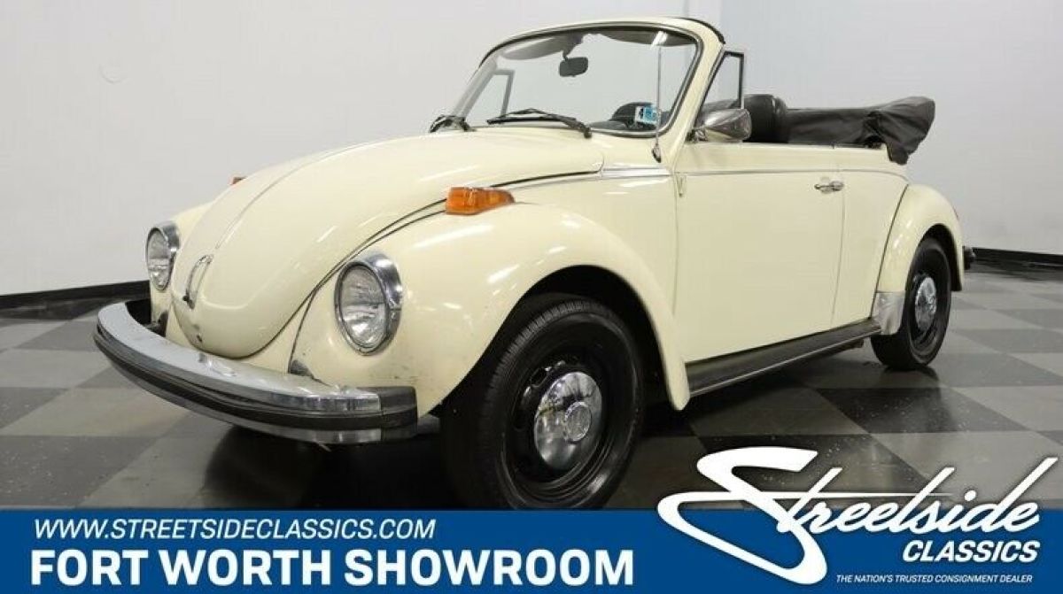 Ready for Top Down Cruising! 1600cc Flat 4, 4 Speed Manual, Cool Classic VW! 1977 Volkswagen Beetle - Classic Convertible