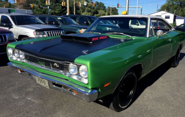 Real 1969 Dodge Coronet Super Bee F6 Rally Green 1969 Dodge Coronet SUPER BEE