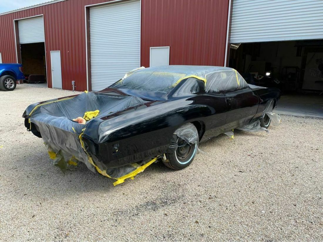 REAL 1970 BLACK ON BLACK 455 BONNEVILLE COUPE!! 1970 Pontiac Bonneville black