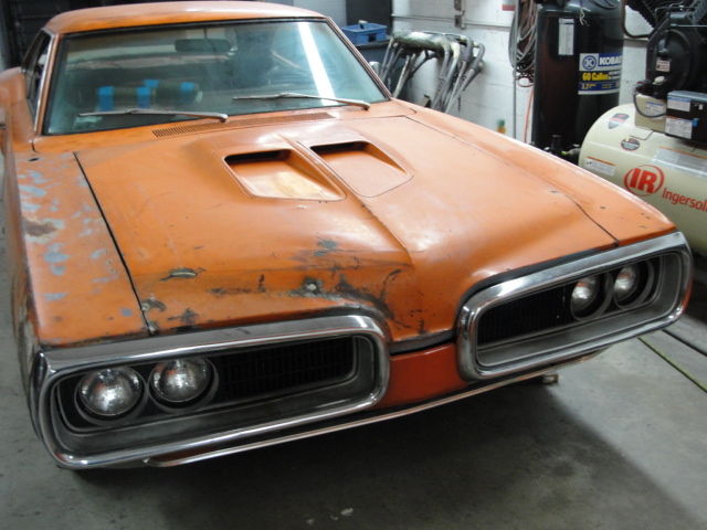 REAL 1970 Dodge SUPER BEE WM23 Orig Go Mango/Burnt Orange 383/Auto 1970 Dodge Coronet SUPER BEE