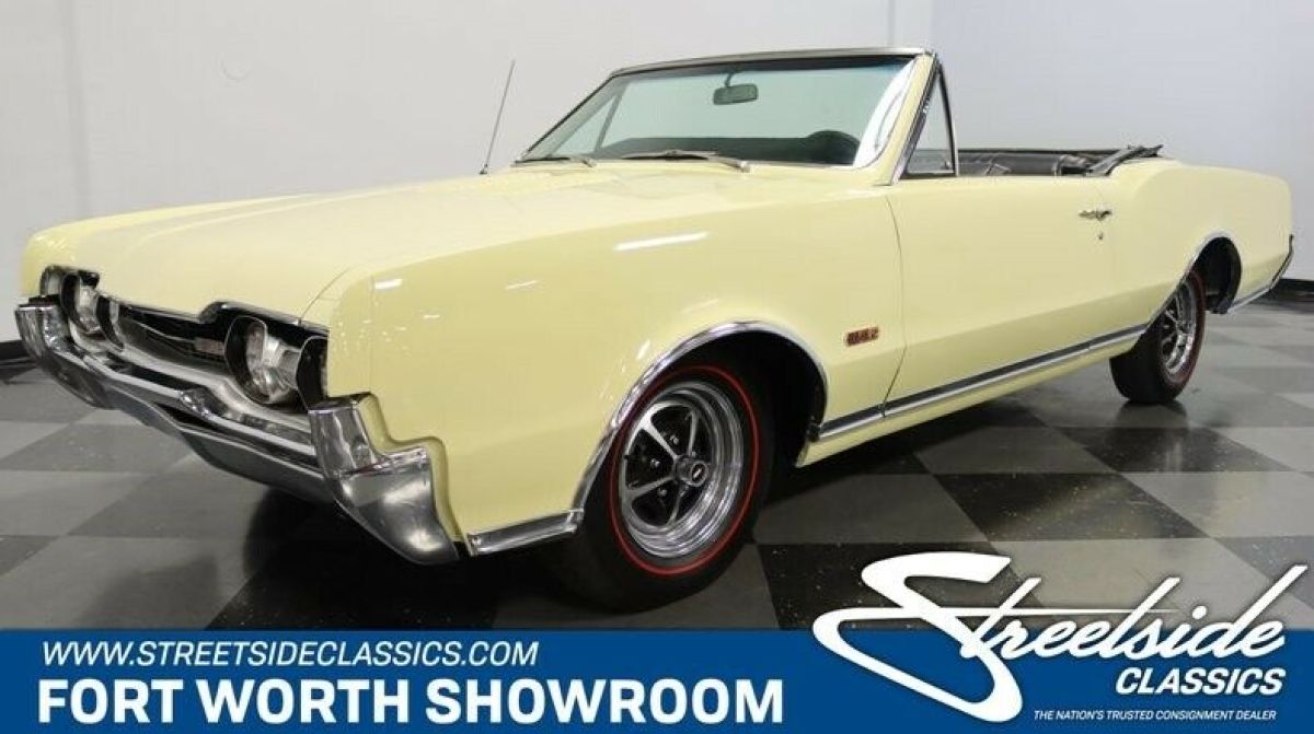 Real 442! 400 V8, Manual Trans, Cold Factory A/C, Power Steering, Great Colors! 1967 Oldsmobile Cutlass 442