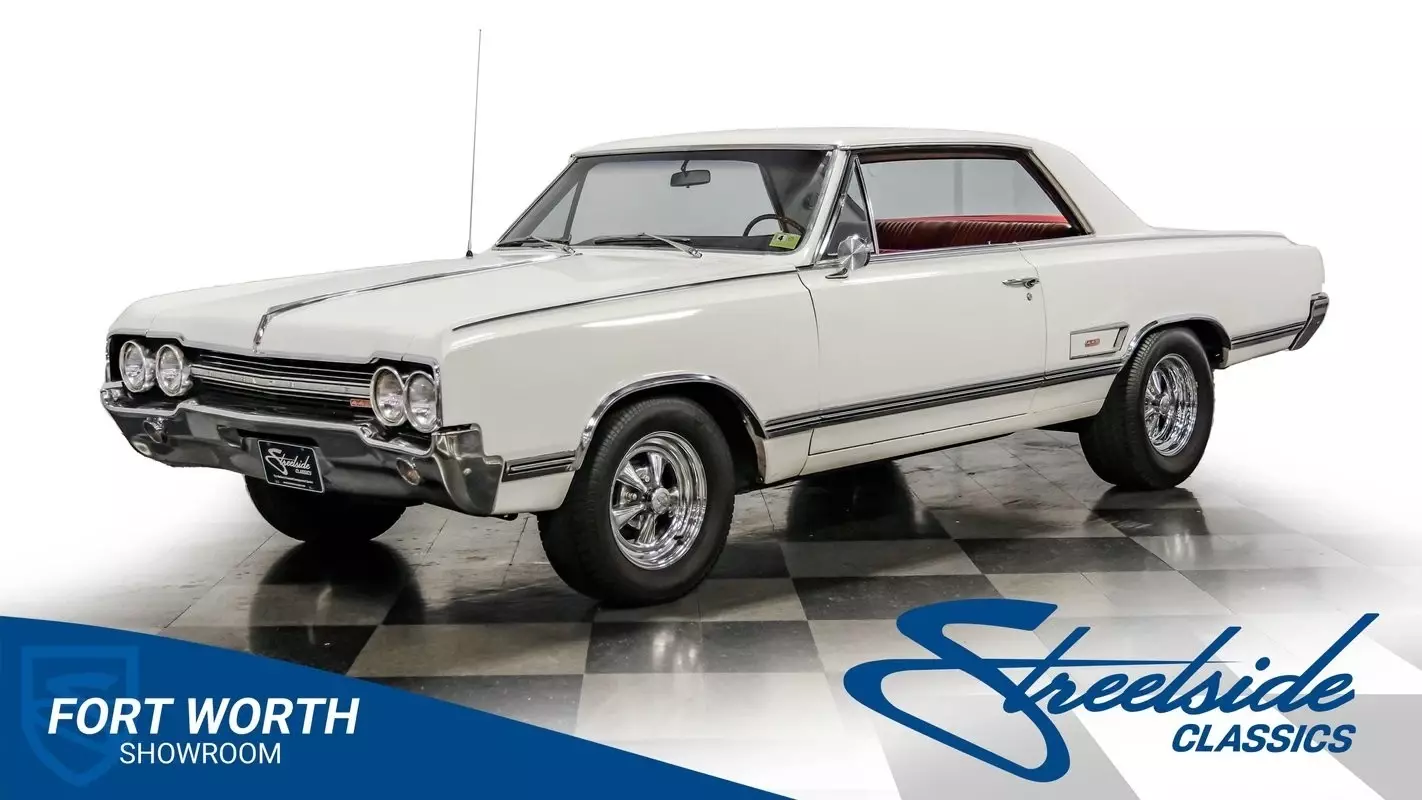 Real 442 w/ Believed Original 400 V8, Trans, Buckets/Console, A/C, PS/ 1965 Oldsmobile Cutlass 442