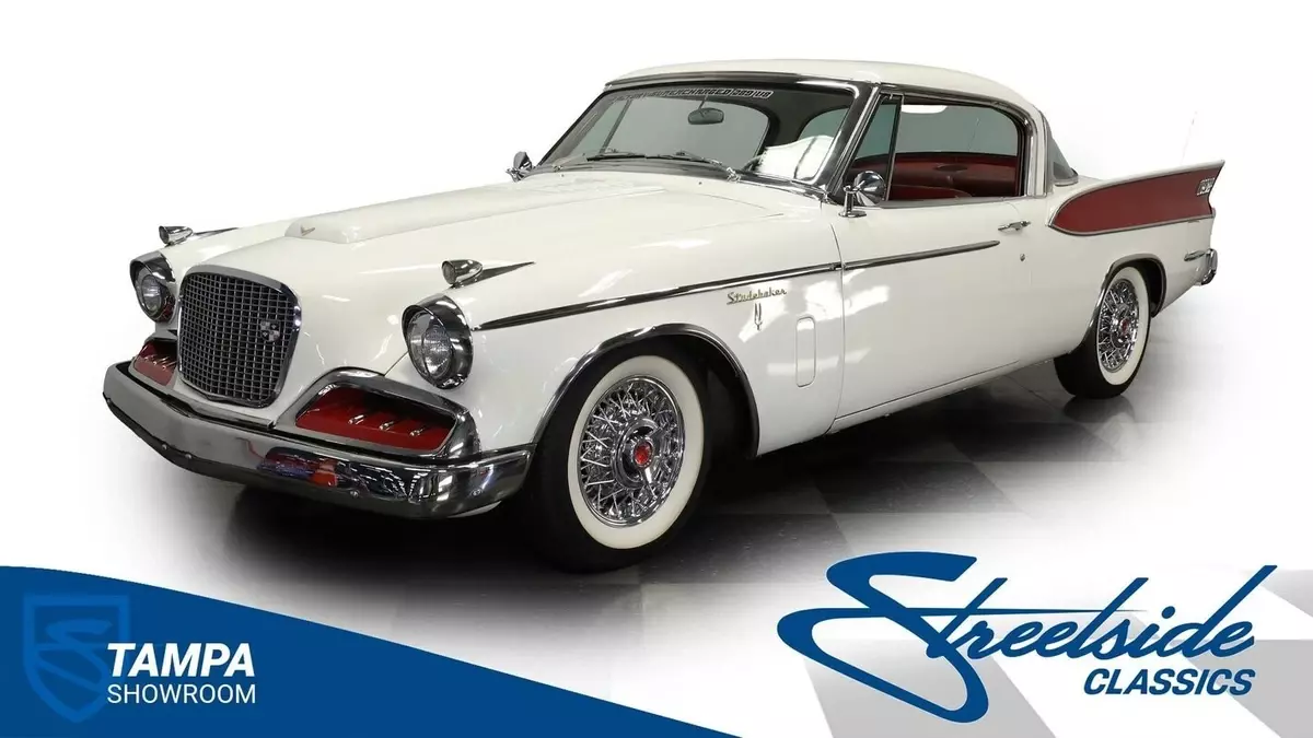 REAL 57H-K7 GODLEN HAWK 1 OF 4,356 SUPERCHARGED IN 1957 POWER STEERING COLLECTOR 1957 Studebaker Golden Hawk Supercharged