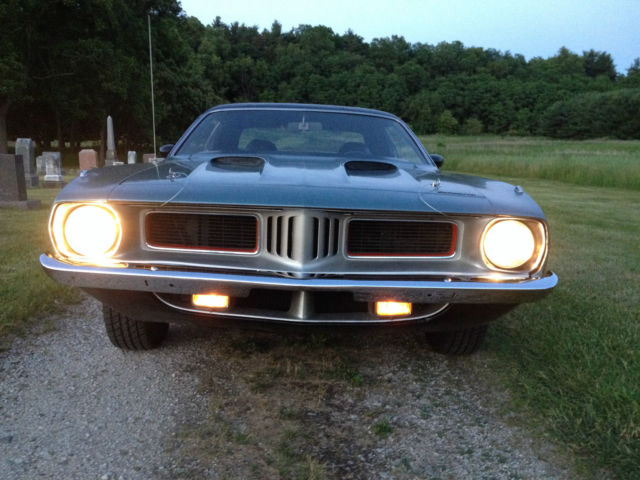 REAL BS23H BARRACUDA CUDA 340 MATCHING NUMBERS 1973 Plymouth Barracuda CUDA 340