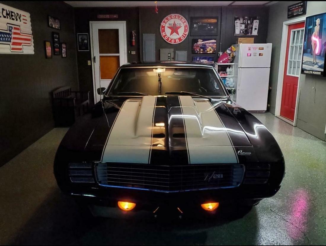 REAL CODE 10 TUXEDO BLACK X33 Z/28 DZ302 1969 Chevrolet Camaro Z28