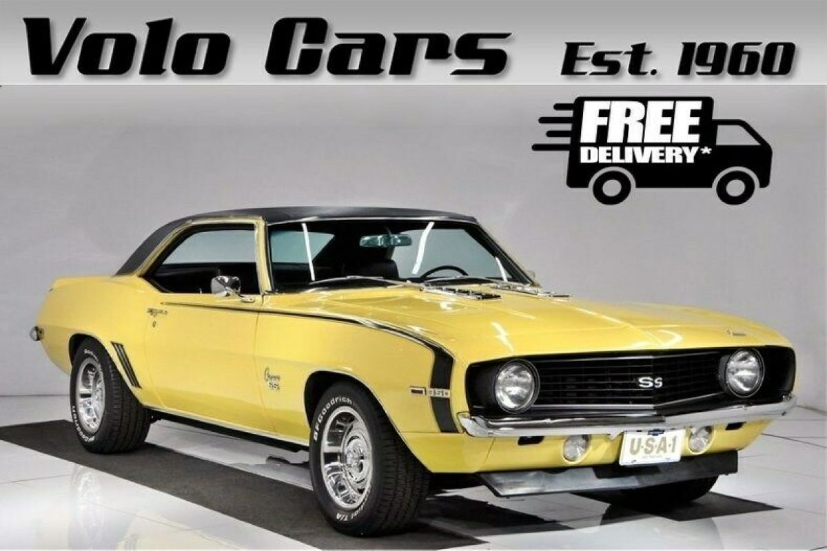 Real code 76 Daytona yellow! Turnkey ready to enjoy. 1969 Chevrolet Camaro