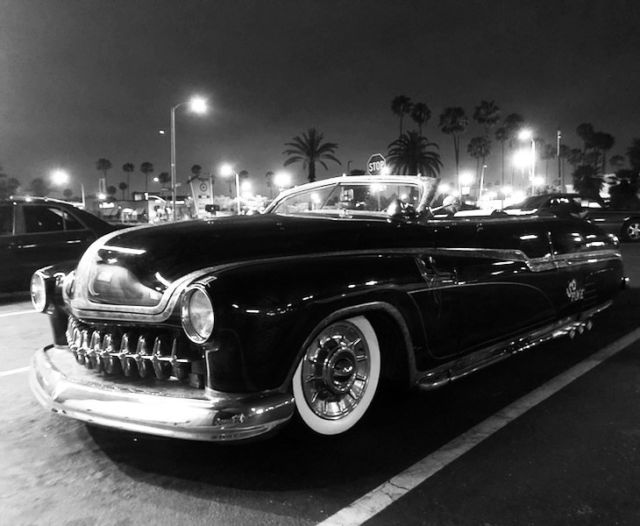 Real Covertible, Chopped Power Top, Tunk Key Show Stopper, Air Ride, 429 Cyclone 1949 Mercury Convertible Custom Kustom