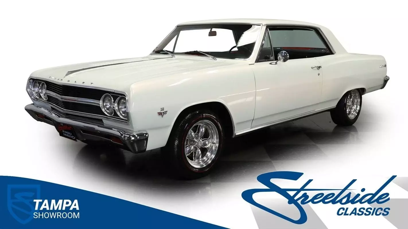 REAL DEAL 138 SS CRATE 350 V8 AUTO P/S 15" A/R WHEELS ORIGINAL DEALER INVOICE LO 1965 Chevrolet Chevelle Malibu SS