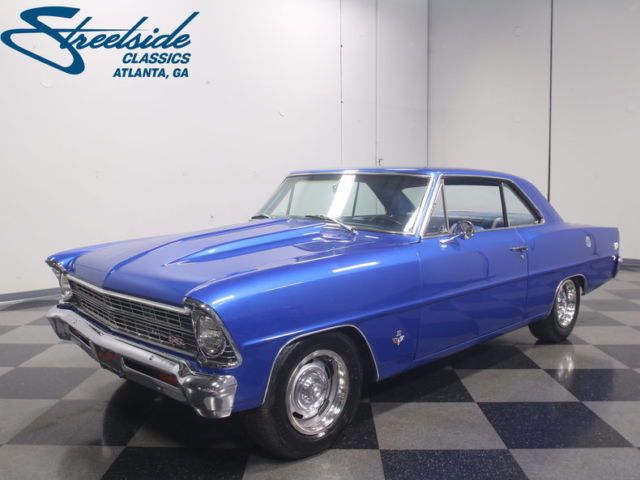 REAL-DEAL 138 SS, STRONG 327/365 HP V8, MUNCIE 4-SPEED, PWR FRNT DISCS, R134A AC 1967 Chevrolet Nova SS