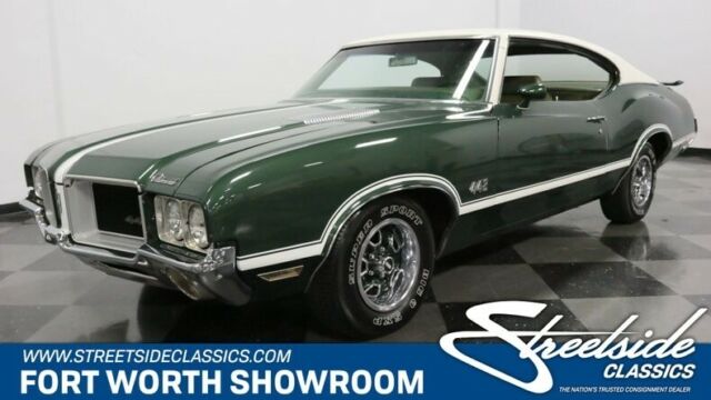 Real Deal 442, Numbers Matching 455 V8, Auto, A/C, Factory Correct Colors, Nice! 1971 Oldsmobile 442 --
