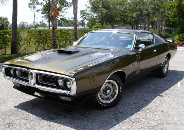 REAL DEAL HEMI #S MATCHING GOOD PAPERWORK 41000 ACTUAL MILES 1971 Dodge Charger R/T Hemi