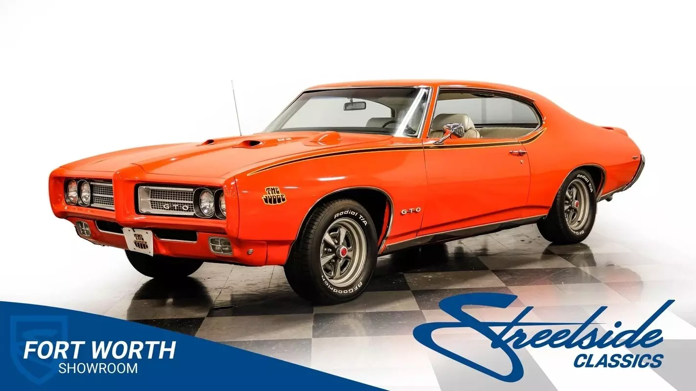 Real Deal Judge w/ Numbers Match 400 V8, 4 Spd Man, Factory Colors, A/C, PHS Doc 1969 Pontiac GTO Judge