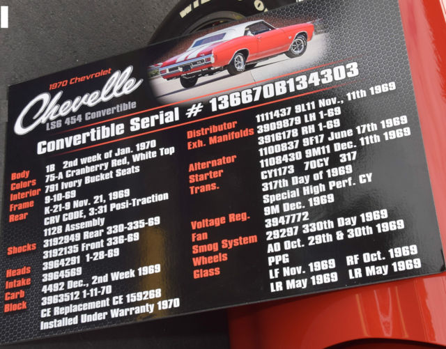 1970 Chevrolet Chevelle SS LS6 - photo 13