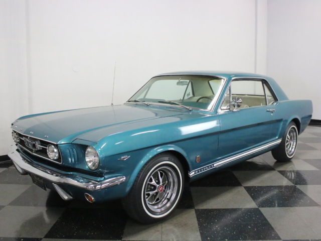 REAL DEAL MUSTANG GT IN FACTORY CORRECT COLORS & UPGRADED TO 4 SPD, RUNS GREAT! 1965 Ford Mustang