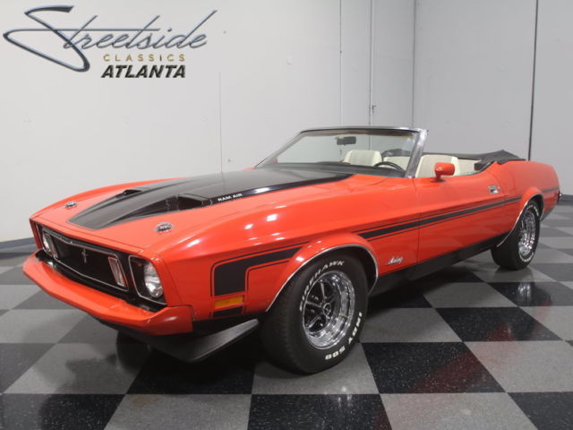 REAL-DEAL Q-CODE DROPTOP, 351C COBRA JET V8, AUTO, PWR STEER, PWR FRNT DISCS!! 1973 Ford Mustang