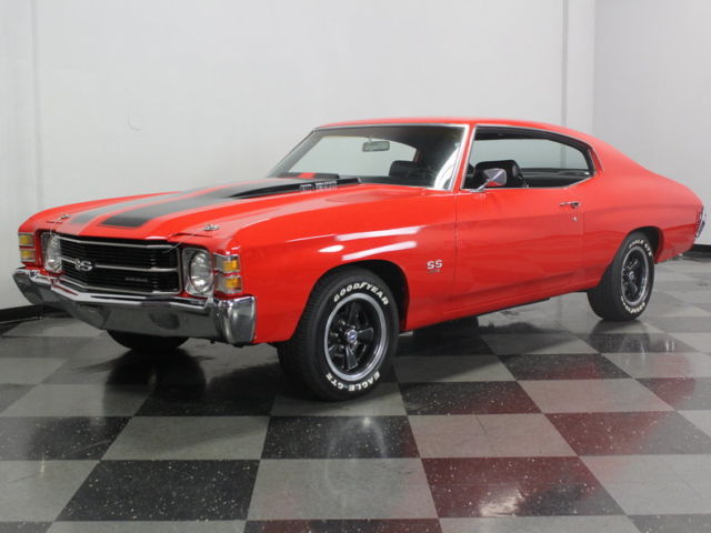 REAL DEAL SS 454 W/ LS5 V8, RESTORED & DOCUMENTED W/ BUILDSHEET, PICS, RECEIPTS 1971 Chevrolet Chevelle SS 454