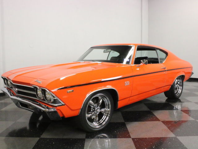 REAL DEAL SS W/ BUILT 502 V8 & #'S MATCH 396 INCLUDED, ORIG COLORS, SHOW WINNER! 1969 Chevrolet Chevelle