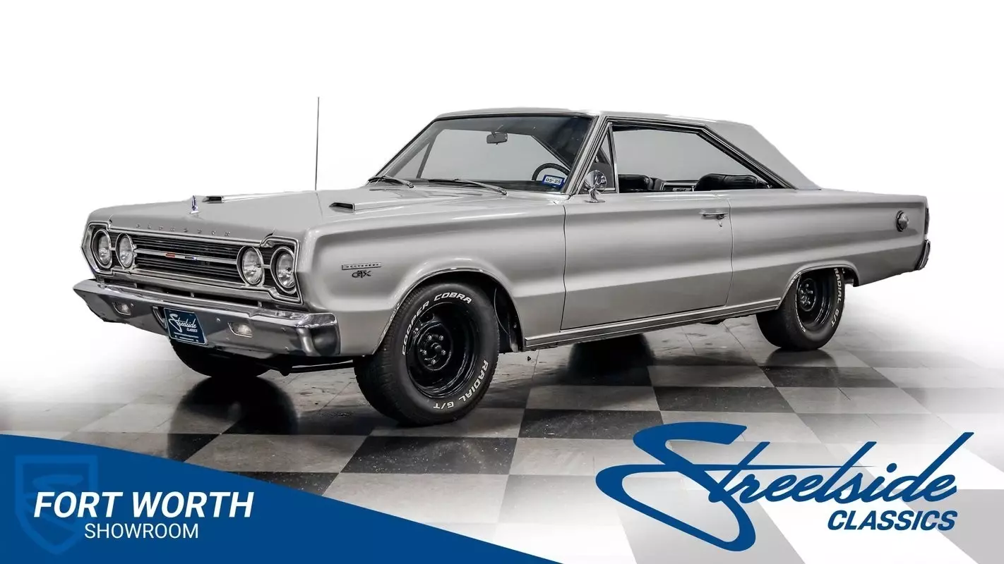 Real GTX 440 in Factory Colors! 2k Miles on Rebuilt 440 V8, Auto, PS, A/C, Sharp 1967 Plymouth GTX 440