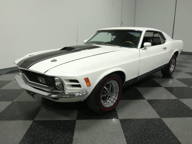 REAL H-CODE MACH 1, EXPERTLY RESTORED, 351 V8, 4-SPEED, PWR STEER & FRNT DISCS!! 1970 Ford Mustang Mach 1