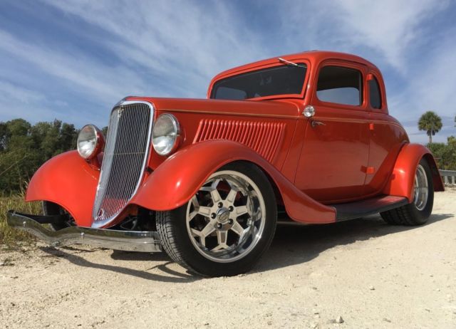 1933 Ford 5-WINDOW STEEL BODY MODEL STREET ROD 5-WINDOW COUPE STEEL HOT ROD