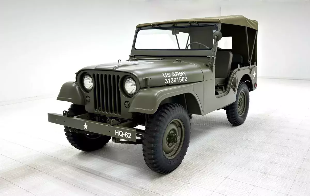 Real M38/Rebuilt 134ci Hurricane I4/BW T90 Manual/90% Original Metal/Dana Axles 1955 Willys M38A1