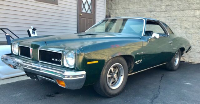 REAL MATCHING # 4 SPEED GOAT PHS documented RARE 1973 Pontiac GTO