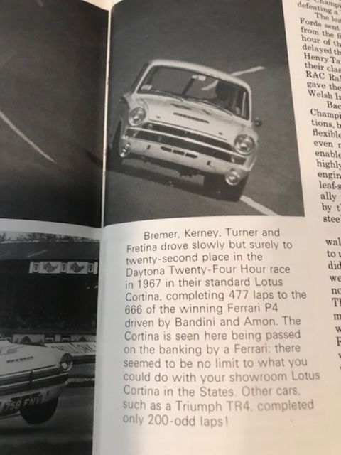 1966 Lotus MK1 LOTUS CORTINA 1966 ENGLISH FORD MK1 LOTUS CORTINA - photo 11
