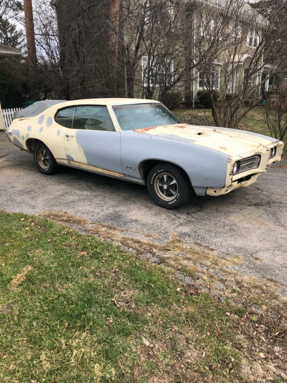 Real PHS documented Gto Judge barn find restoration project 1969 Pontiac GTO