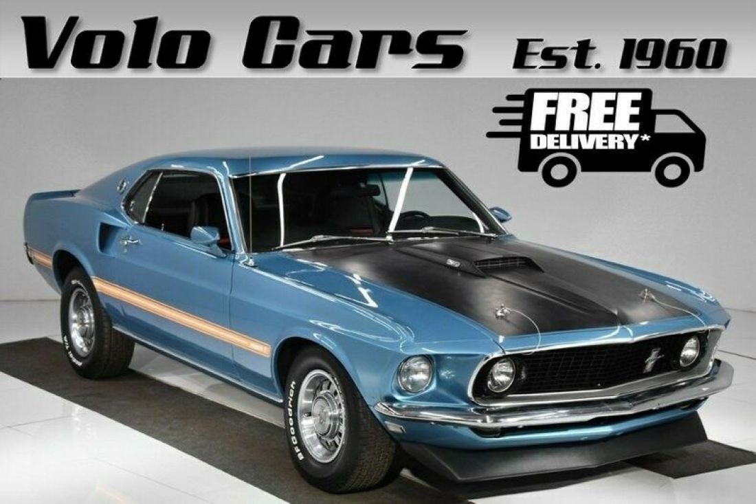 Real S-code 390, 4 spd, factory colors! 1969 Ford Mustang Mach 1