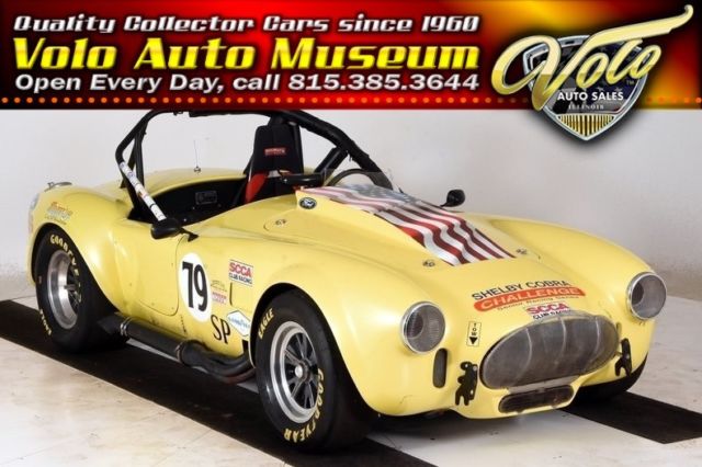 Real Shelby Cobra, race ready! 1965 Shelby Cobra CSX 4179 Challenge Racer