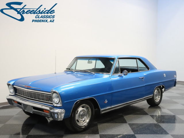REAL SS, GORGEOUS MARINA BLUE, CORRECT 327, 4SPD W/BUCKETS, GREAT RESTO, AWESOME 1966 Chevrolet Nova SS