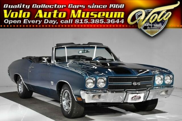 Real SS #s match motor, trans, rear & color! 1970 Chevrolet Chevelle SS