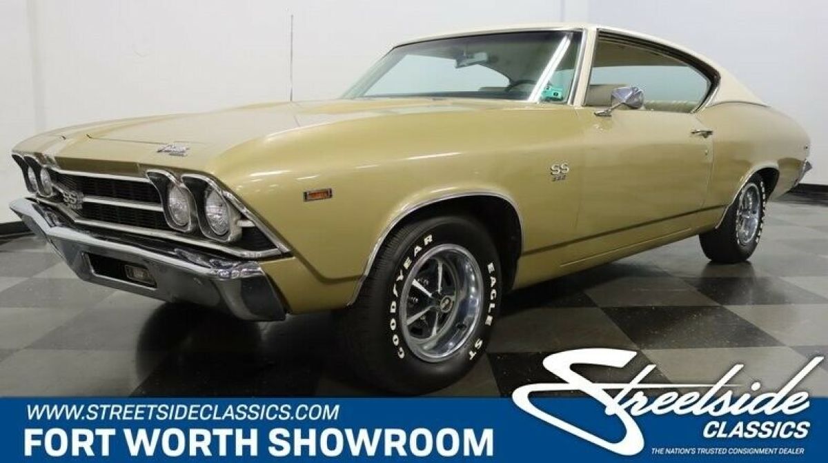 Real SS396, Believed Orig 396 V8, Auto, Factory A/C, PS/B, Frt Disc, Orig Colors 1969 Chevrolet Chevelle SS 396