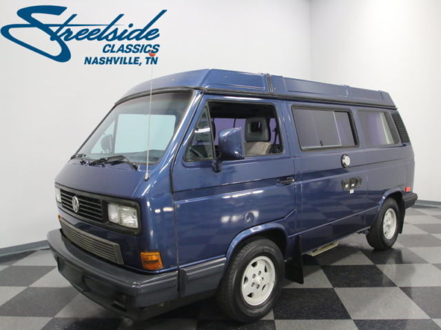 REAL WESTFALIA, FULL DINETTE SET, 2.1L MOTOR, 4 SPEED MANUAL, READY TO CAMP! 1990 Volkswagen Bus/Vanagon Westfalia Camper