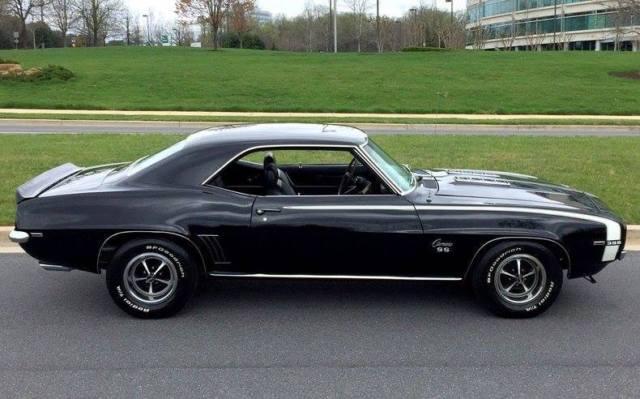 REAL X22 SS 396 - 4 SPEED - BLACK BEAUTY - WARRANTY - VIDEO! 1969 Chevrolet Camaro X22