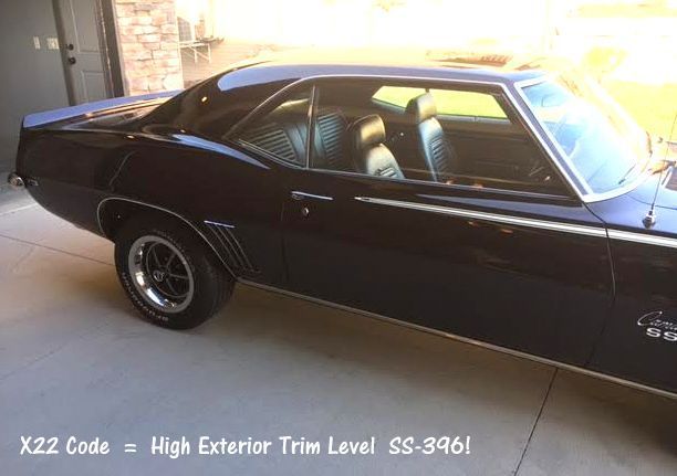 1969 Chevrolet Camaro X22 - photo 5