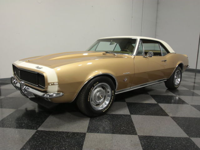 REAL Z22-CODE RS, PERIOD-CORRECT 327 V8, AUTO, PWR FRNT DISC/STEER/WINDOWS, A/C 1967 Chevrolet Camaro