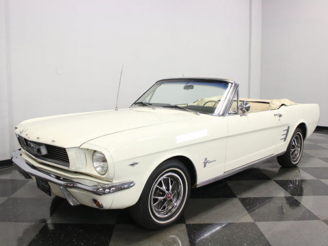 REALLY FUN DROP TOP MUSTANG! 289 V8, AUTO, POWER STEERING, RUNS OUT REALLY WELL 1966 Ford Mustang
