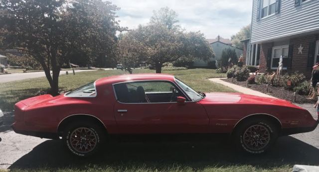 Really Nice 1979 Pontiac Firebird Redbird 1979 Pontiac Firebird Redbird