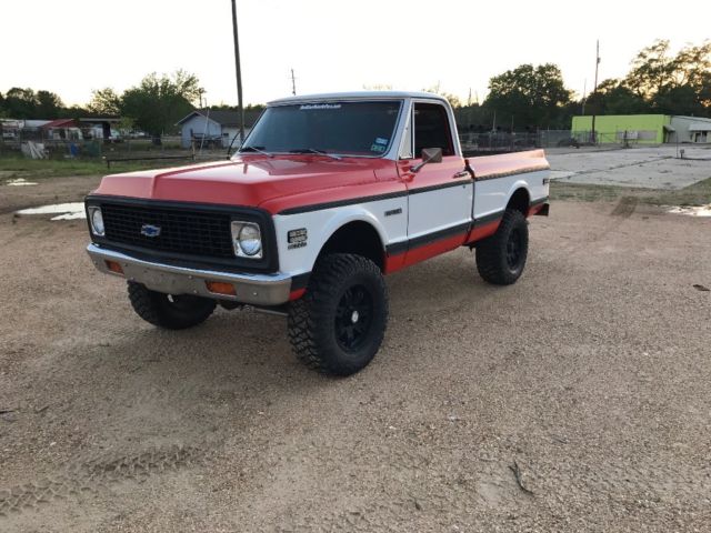 Really nice solid SWB 4x4. Big block with factory air cab. 1972 Chevrolet C-10
