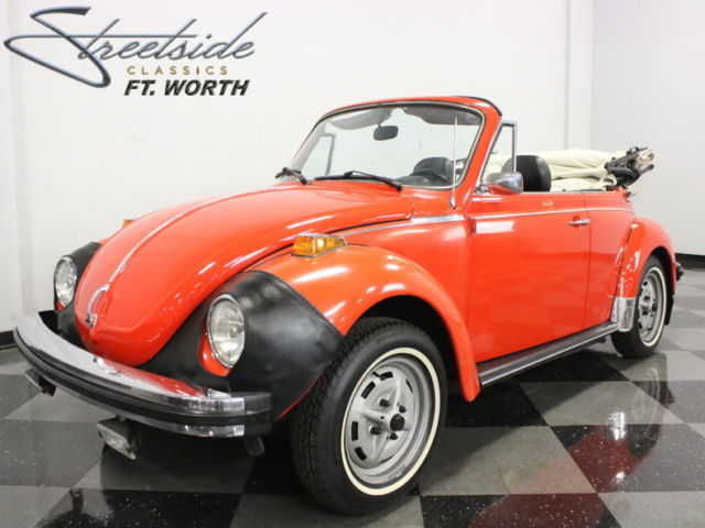 REALLY SHARP CONVERTIBLE BEETLE! BELIEVED 78K ORIG MILES, LOTS OF FACTORY DOCS! 1979 Volkswagen Beetle - Classic