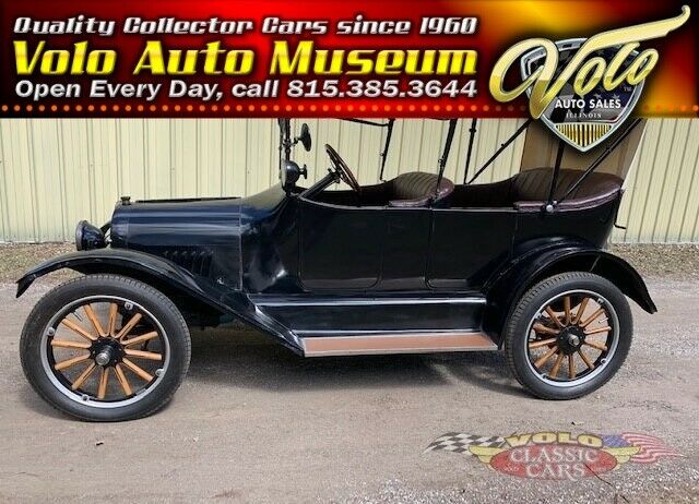 Rear Mount Spare 1917 Chevrolet Model 490 5 Passenger Touring